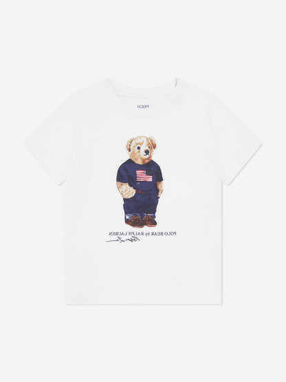 Ralph Lauren Boys T-Shirt And Shorts Pyjama Set in Multicolour