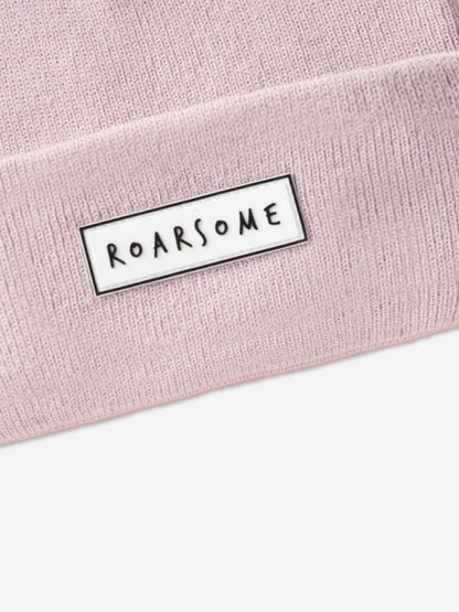 Roarsome Girls Beanie Hat in Pink
