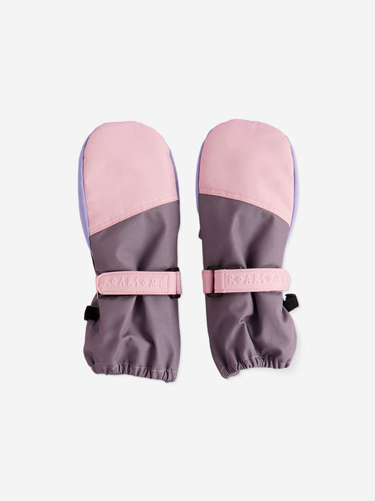 Roarsome Kids Ski Gloves in Purple