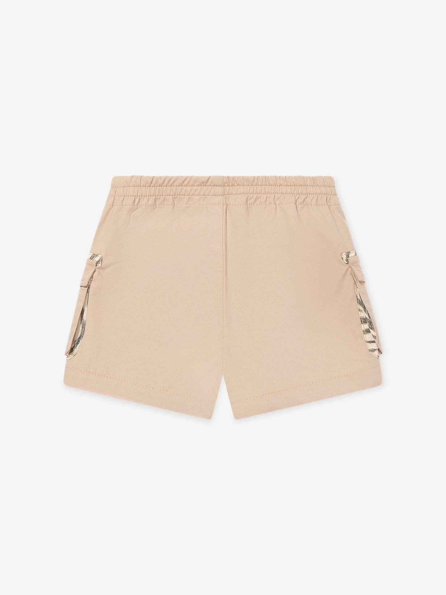 Roberto Cavalli Baby Boys Cargo Shorts in Beige