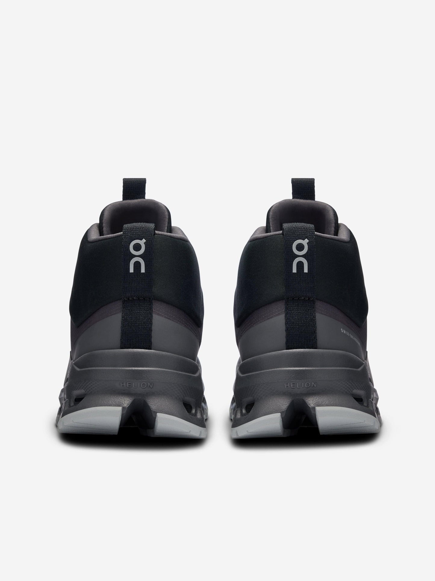 On Running Kids Cloudhero Mid Waterproof Trainers in Black