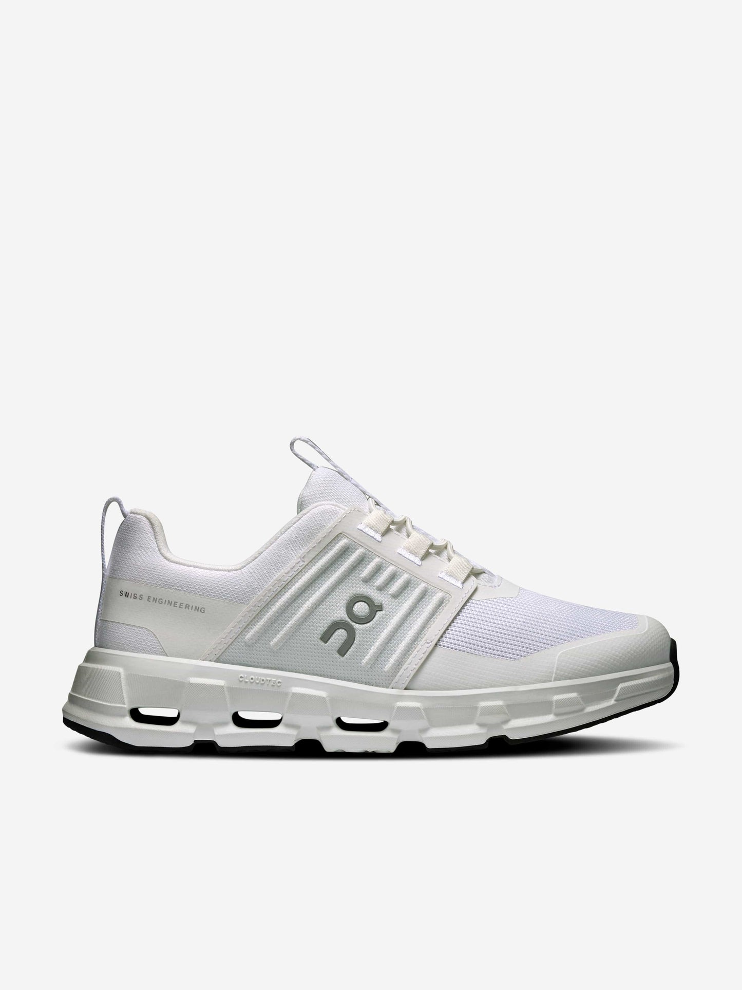 On Running Kids Cloudswift Trainers in White