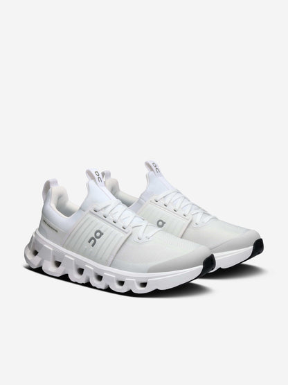On Running Kids Cloudswift Trainers in White