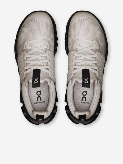 On Running Kids Cloudswift Trainers in Grey