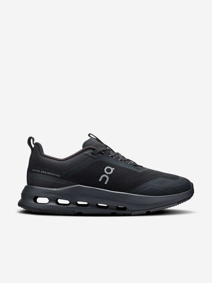 On Running Kids Cloudnova Trainers in Black
