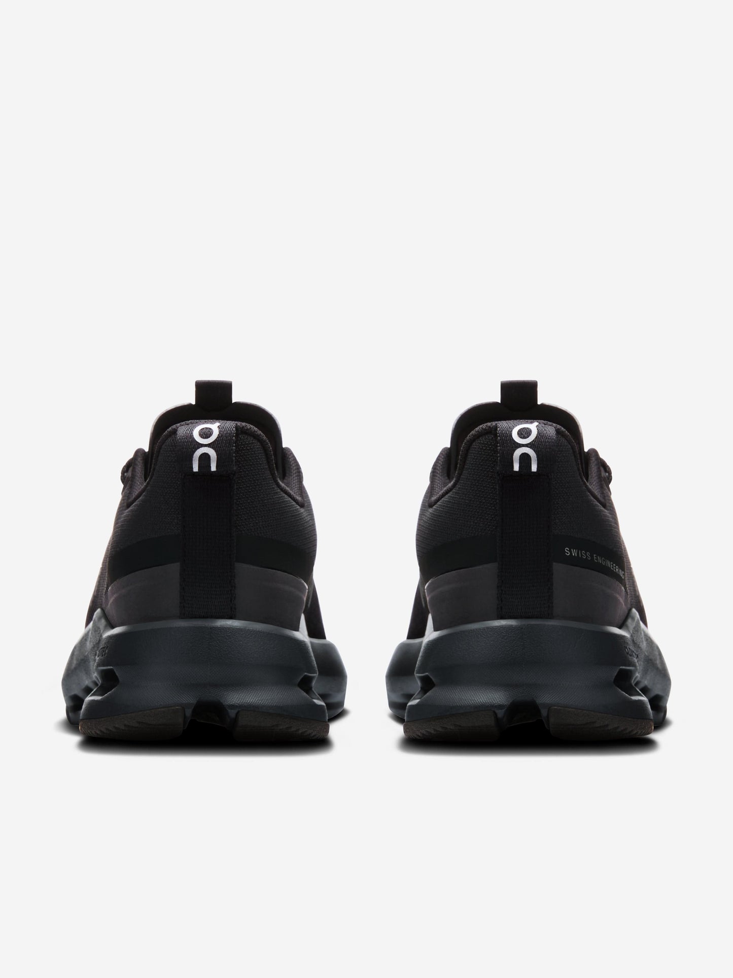 On Running Kids Cloudnova Trainers in Black