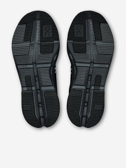On Running Kids Cloudnova Trainers in Black