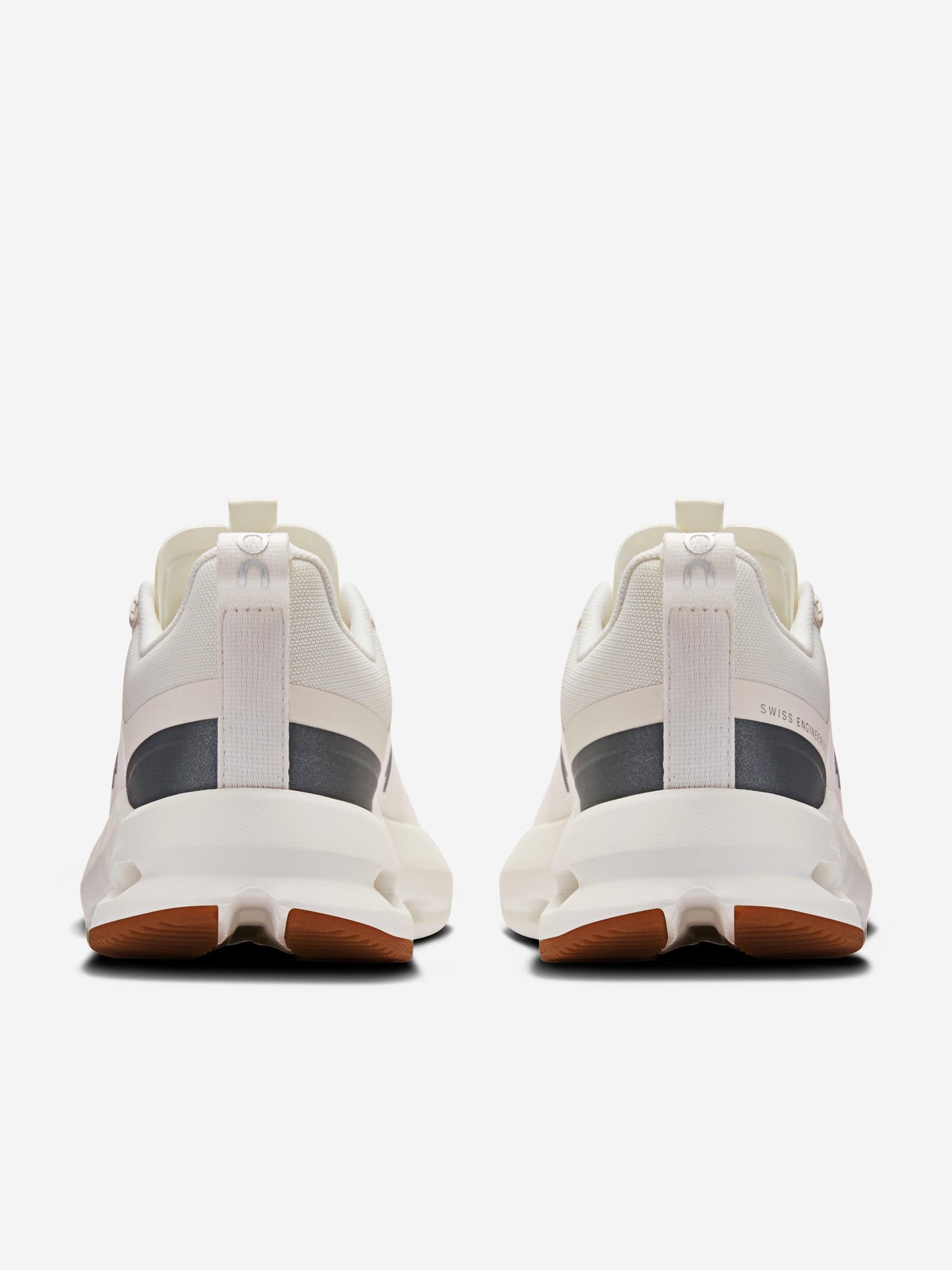 On Running Kids Cloudnova Trainers in Ivory