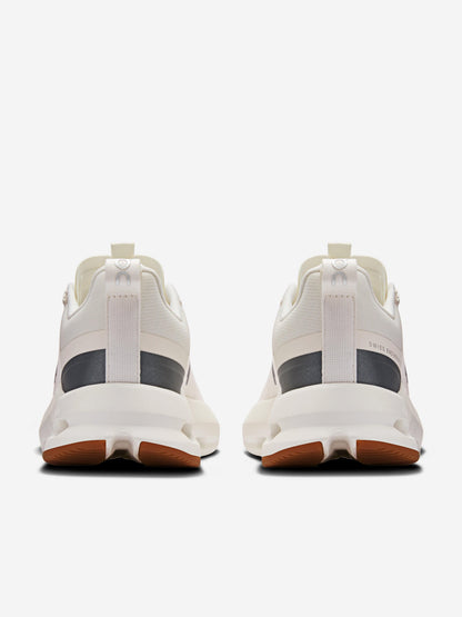 On Running Kids Cloudnova Trainers in Ivory