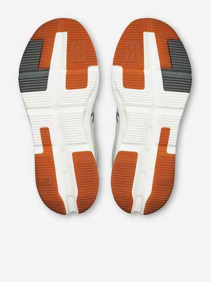 On Running Kids Cloudnova Trainers in Ivory
