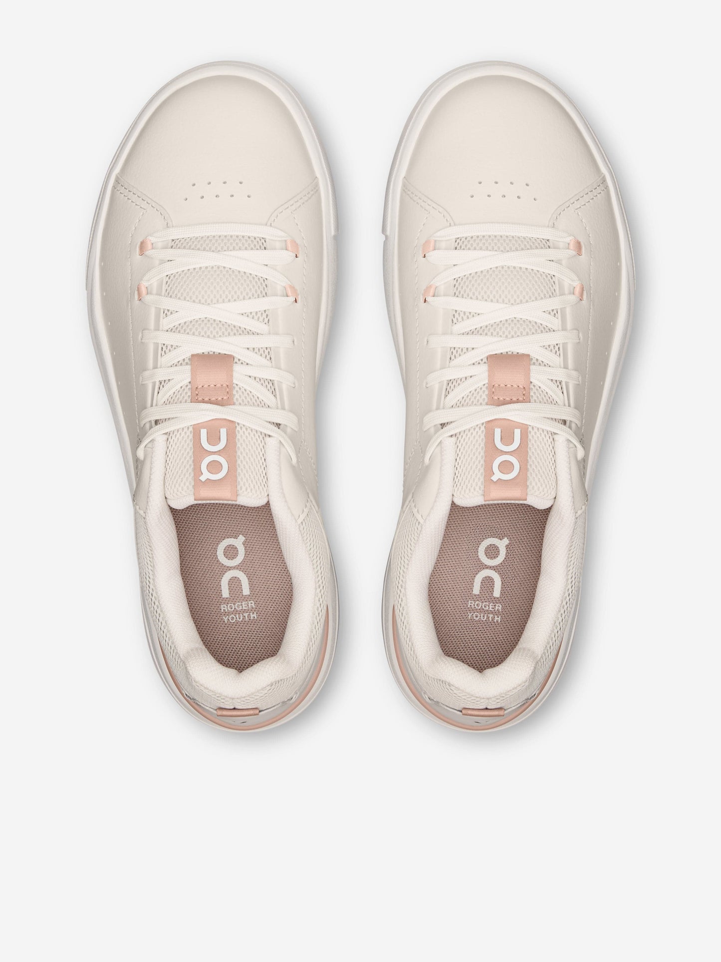 On Running Kids The Roger Trainers in Ivory