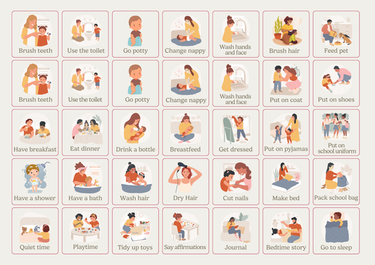 Planificateurs de routine pour enfants