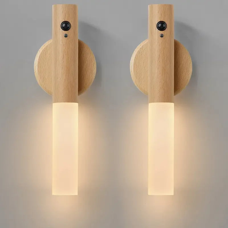 Smart Motion Sensor Night Light – Rechargeable Magnetic LED Wall Lamp