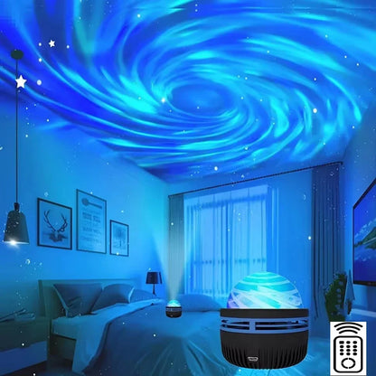 Colorful Galaxy Sky Projector Bedroom Night Light For Kids