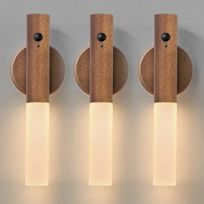 Smart Motion Sensor Night Light – Rechargeable Magnetic LED Wall Lamp