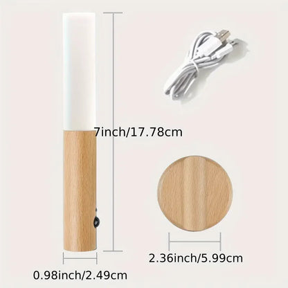 Smart Motion Sensor Night Light – Rechargeable Magnetic LED Wall Lamp
