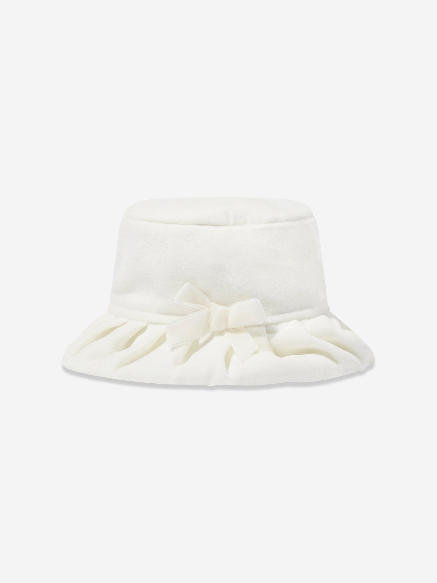 Sarah Louise Girls Coat and Hat Set in Ivory