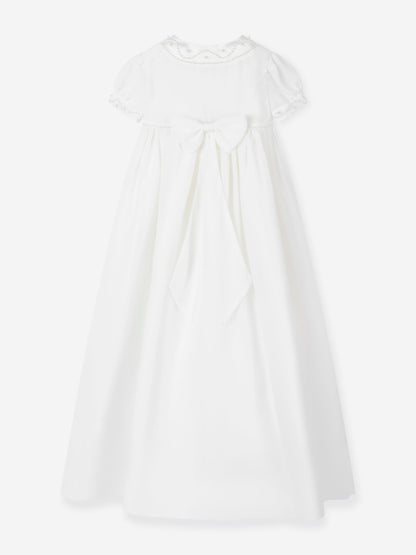 Sarah Louise Baby Girls Christening Robe, Coat and Bonnet in Ivory