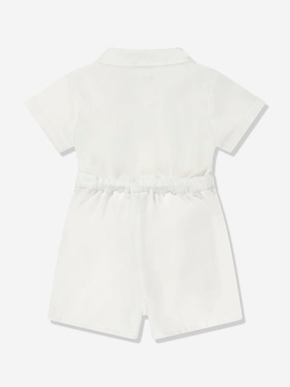 Sarah Louise Baby Boys Shorts Set in Ivory