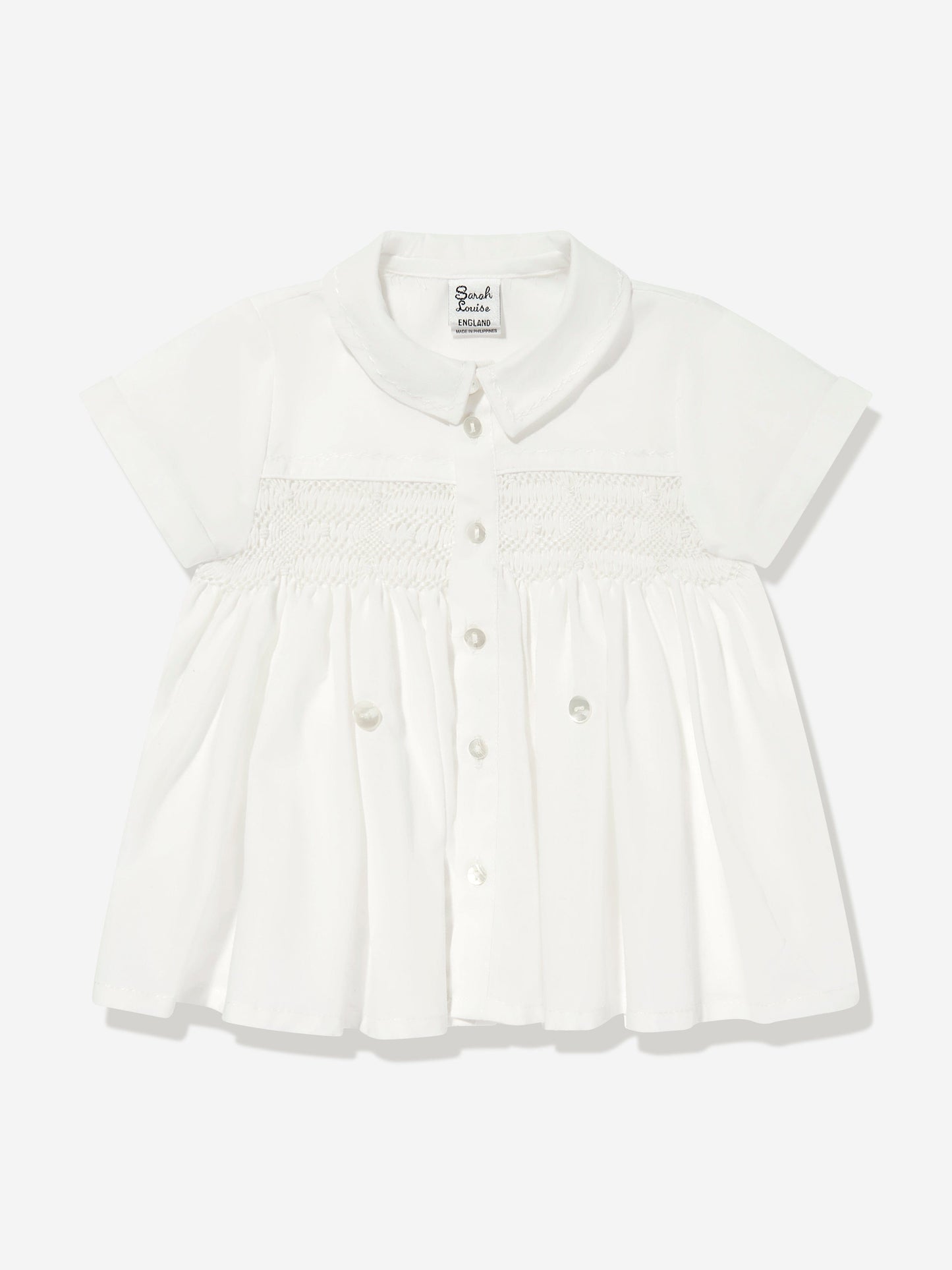 Sarah Louise Baby Boys Shorts Set in Ivory