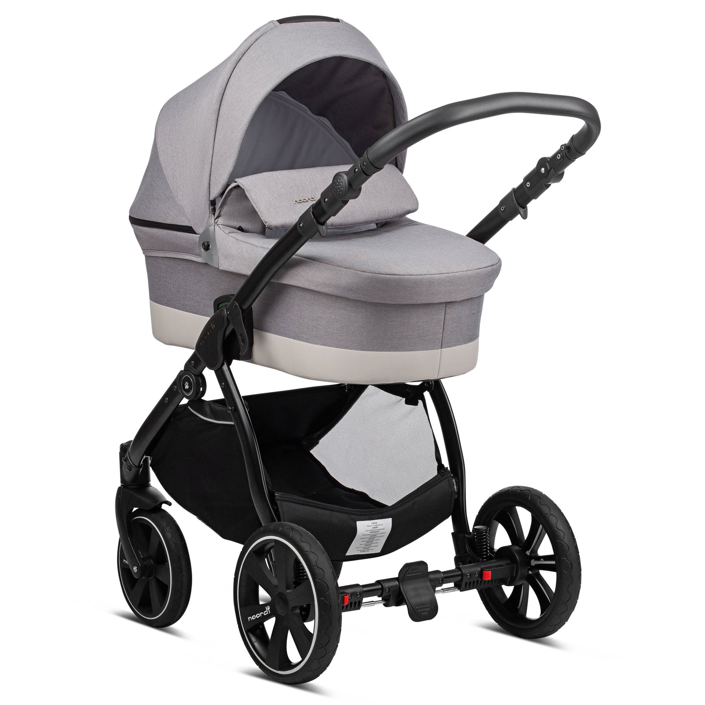Noordi Sole Go 3in1 + Travel Carrier Car Seat, Warm Grey