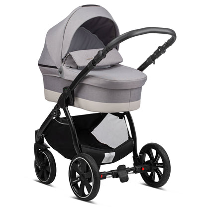 Noordi Sole Go 3in1 + Travel Carrier Car Seat, Warm Grey