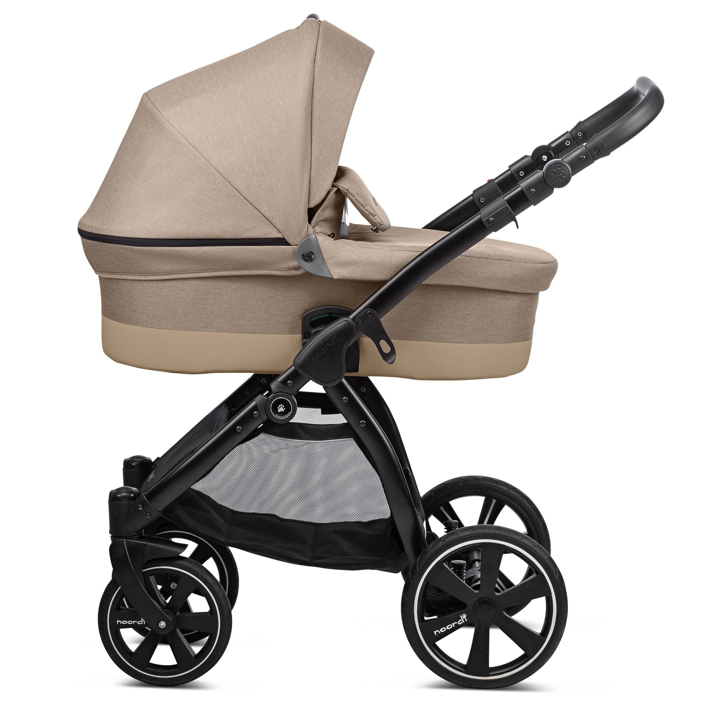 Noordi Sole Go 3in1 + Travel Carrier Car Seat, Chateau Grey