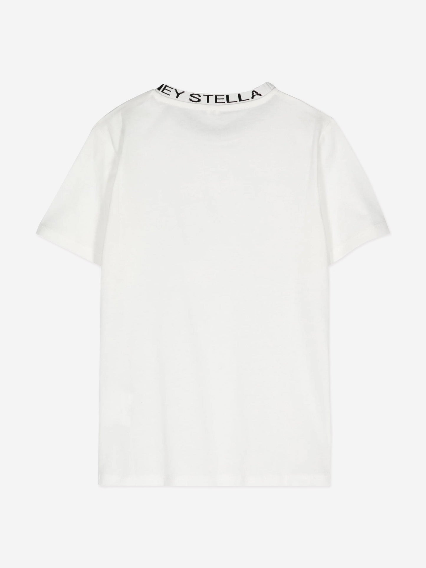 Stella McCartney Boys Logo T-Shirt in Ivory