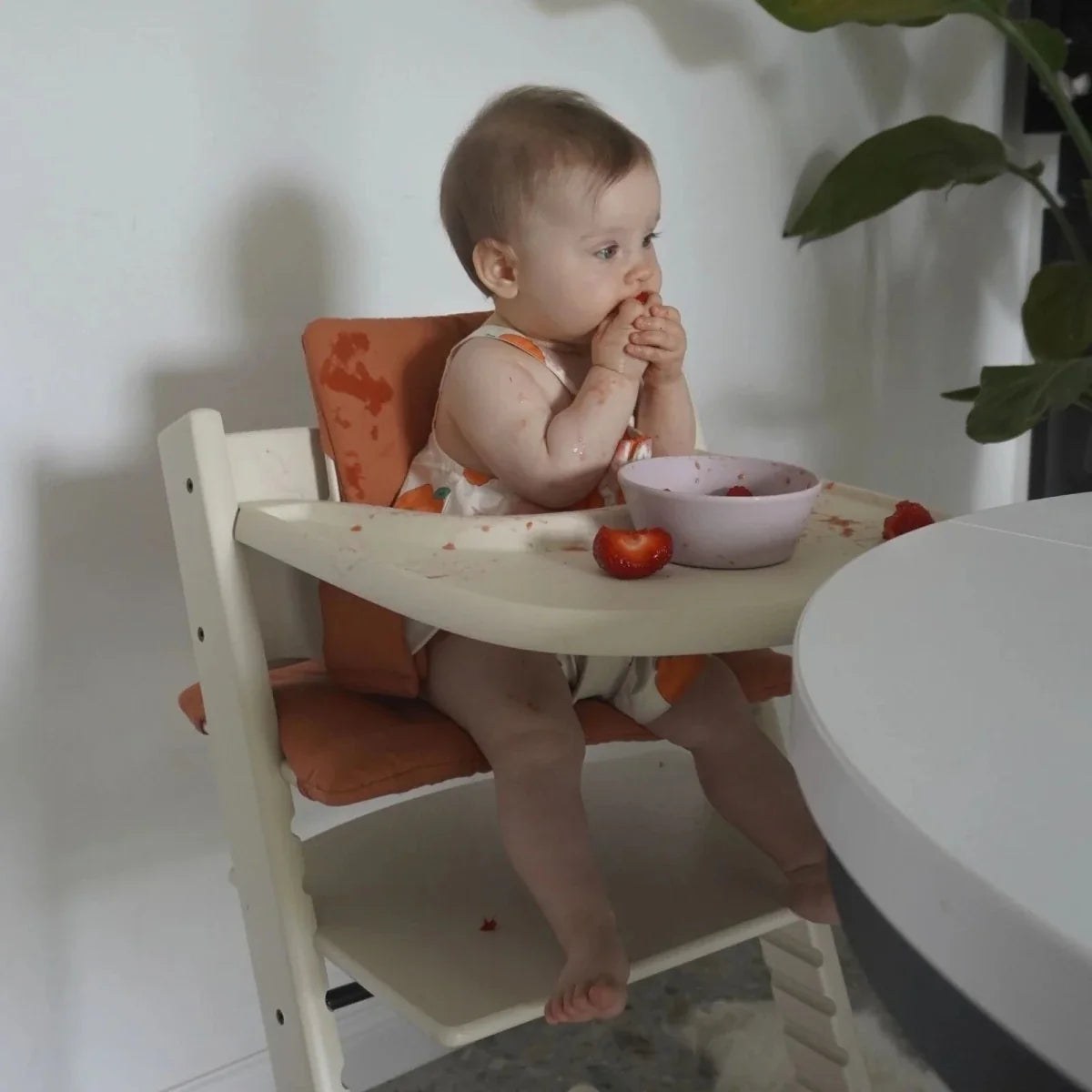 Stokke Tripp Trapp Highchair Tray - Vanilla White