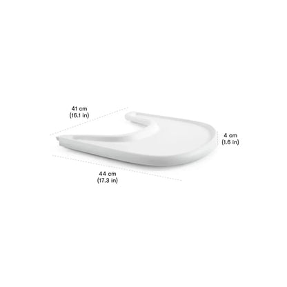 Stokke Tripp Trapp Highchair Tray - Vanilla White
