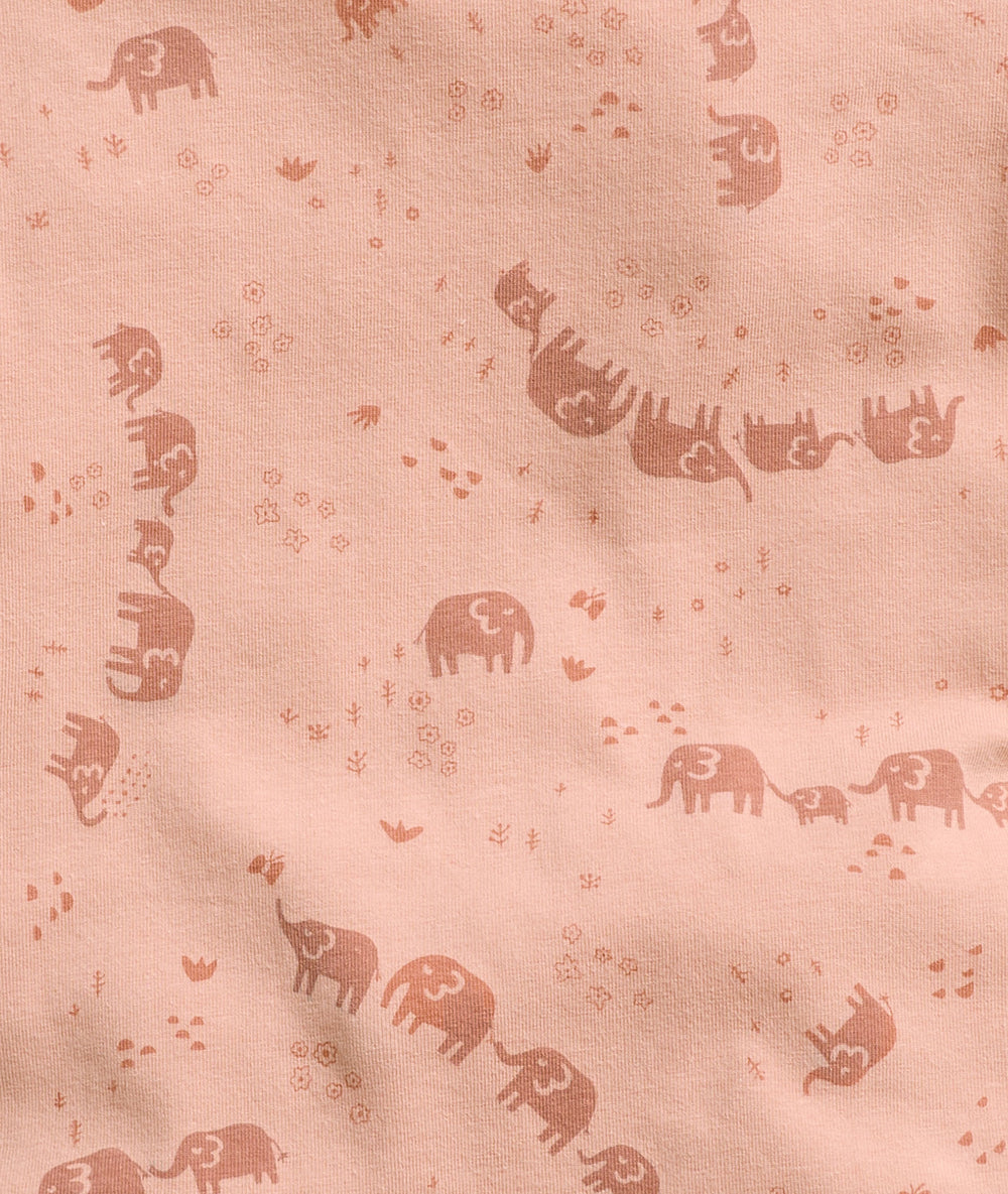 ergoPouch - Organic Winter Jersey Sleeping Bag - Elephant Parade 3.5 TOG