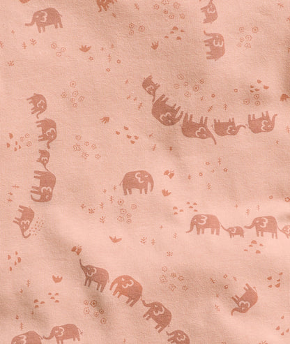 ergoPouch - Organic Winter Jersey Sleeping Bag - Elephant Parade 3.5 TOG