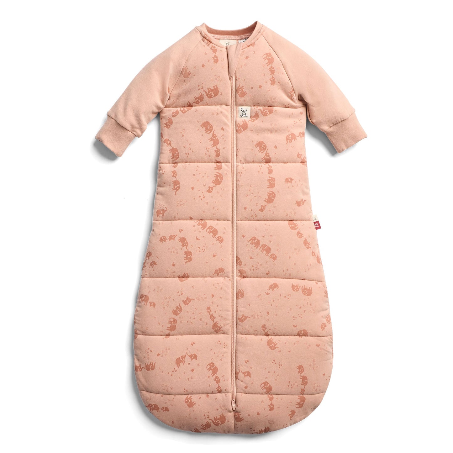 ergoPouch - Organic Winter Jersey Sleeping Bag - Elephant Parade 3.5 TOG