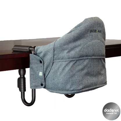 guzzie+Guss - Perch Clip On Highchair - Salt & Pepper