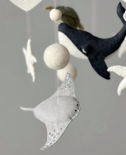 Ocean Whispers Cot Mobile