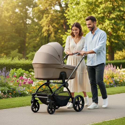 Noordi Sole V3 3in1 with Travel Carrier Car Seat, Artic Mink