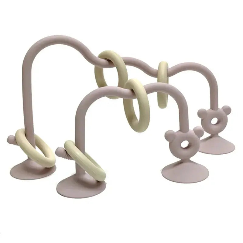 Stick &amp; Soothe – Jouet à ventouse pour chaise haute et voyage