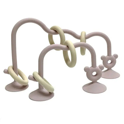 Stick &amp; Soothe – Jouet à ventouse pour chaise haute et voyage