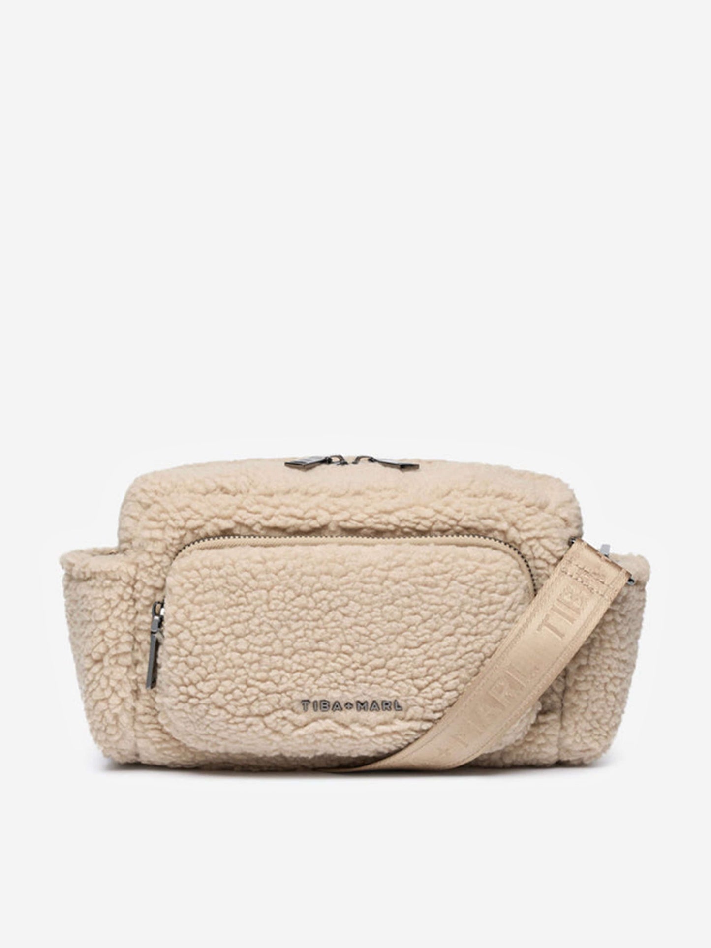 Tiba + Marl Baby Inka Borg Changing Bag in Beige (31cm)