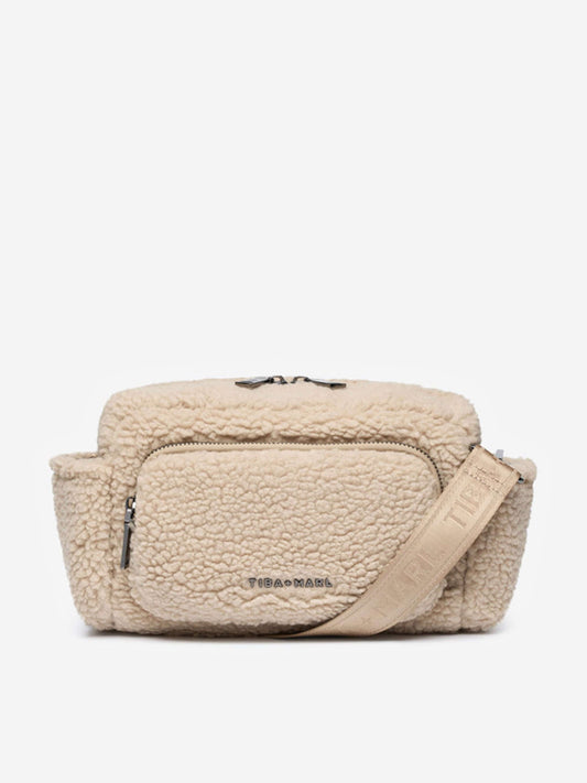 Tiba + Marl Baby Inka Borg Changing Bag in Beige (31cm)