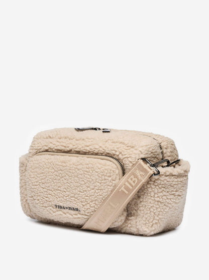 Tiba + Marl Baby Inka Borg Changing Bag in Beige (31cm)