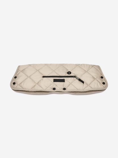 Tiba + Marl Universal Quilted Buggy Handmuff in Beige (48cm)