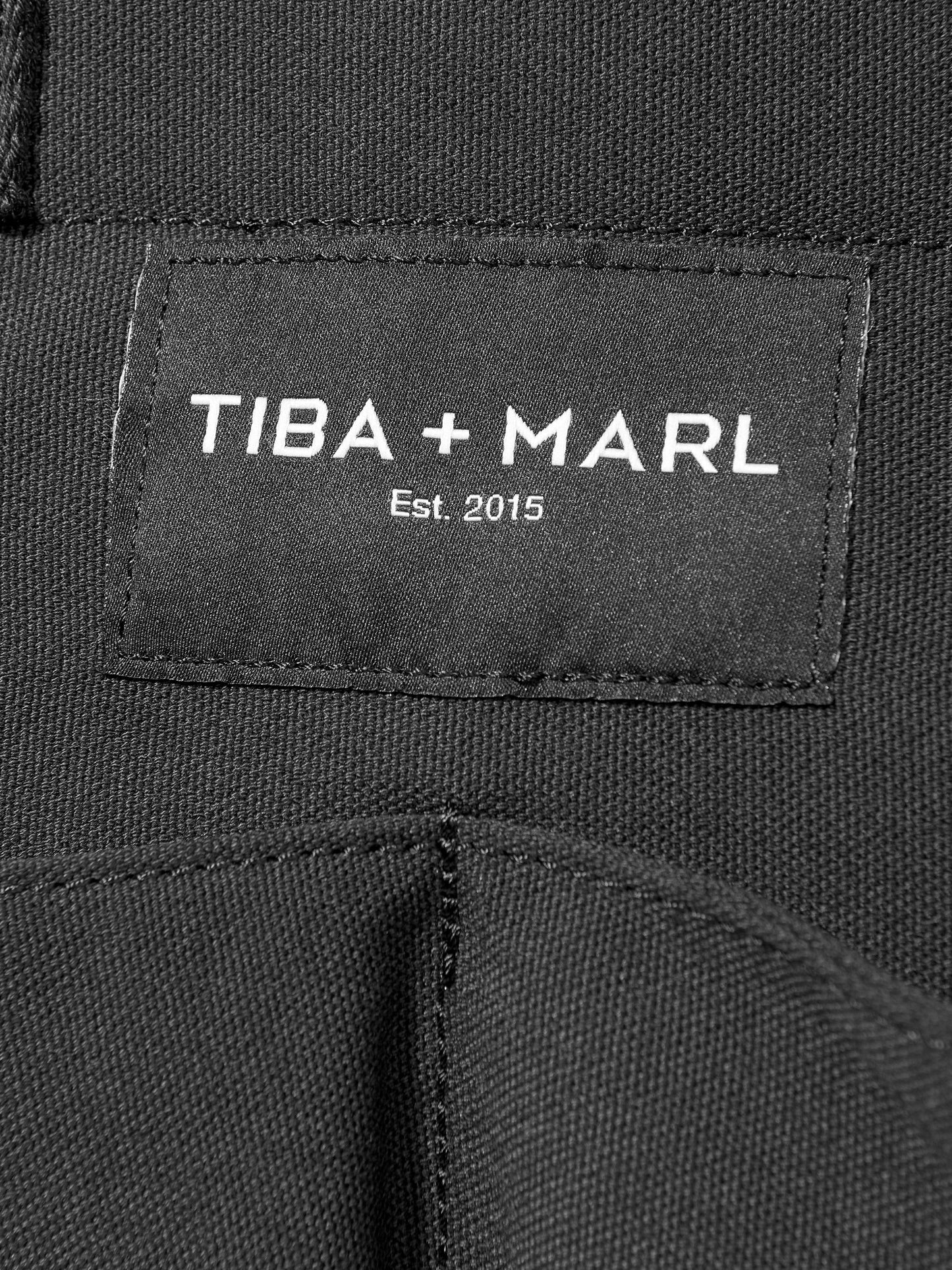 Tiba + Marl Baby The Canvas Tote Bag in Black (30cm)