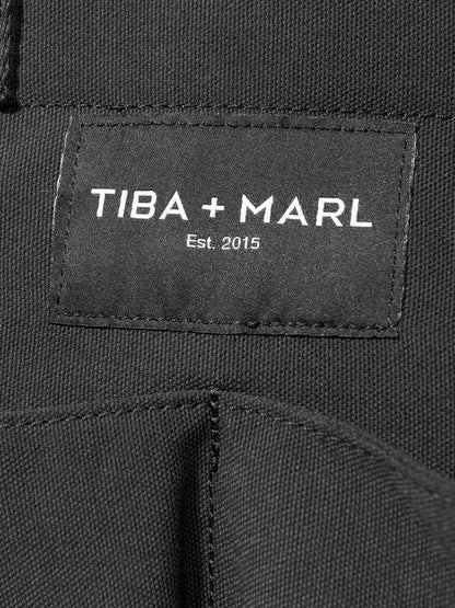 Tiba + Marl Baby The Canvas Tote Bag in Black (30cm)