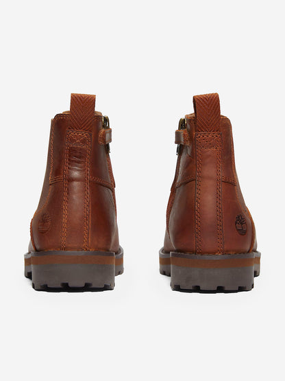 Timberland Kids Courma Mid Chelsea Boots in Brown