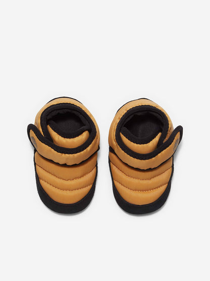 Timberland Baby Crib Mid Hook and Loop Ripstop Booties in Wheat