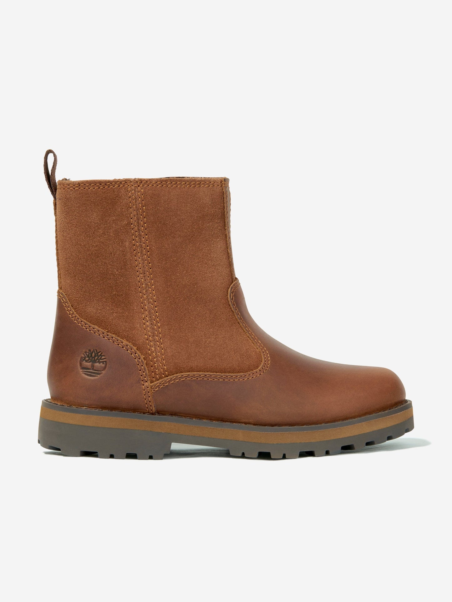 Timberland Kids Courma Mid Warm Lined Boots in in Brown