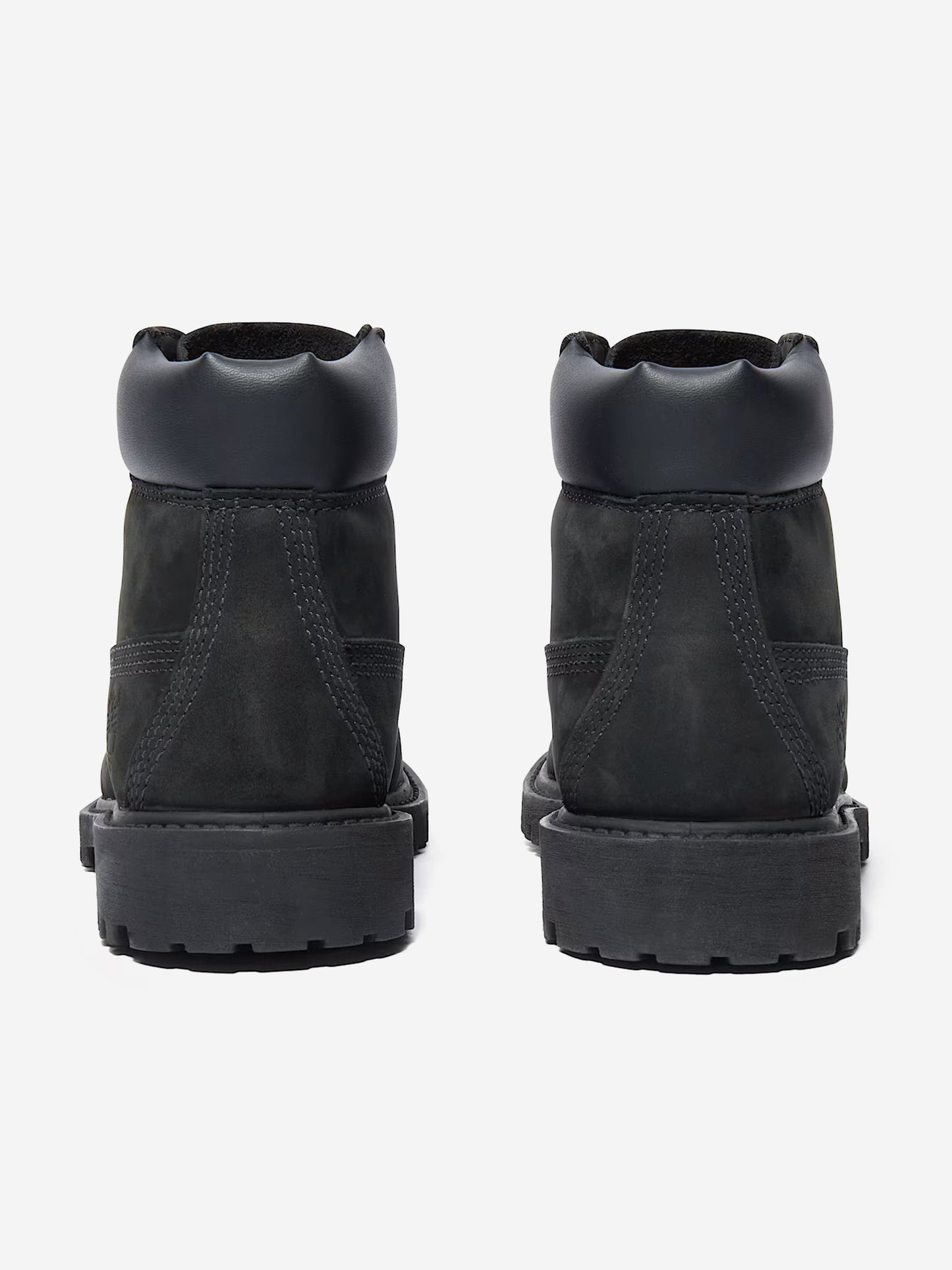 Timberland Kids Premium 6 Inch Lace Up Waterproof Boots in Black