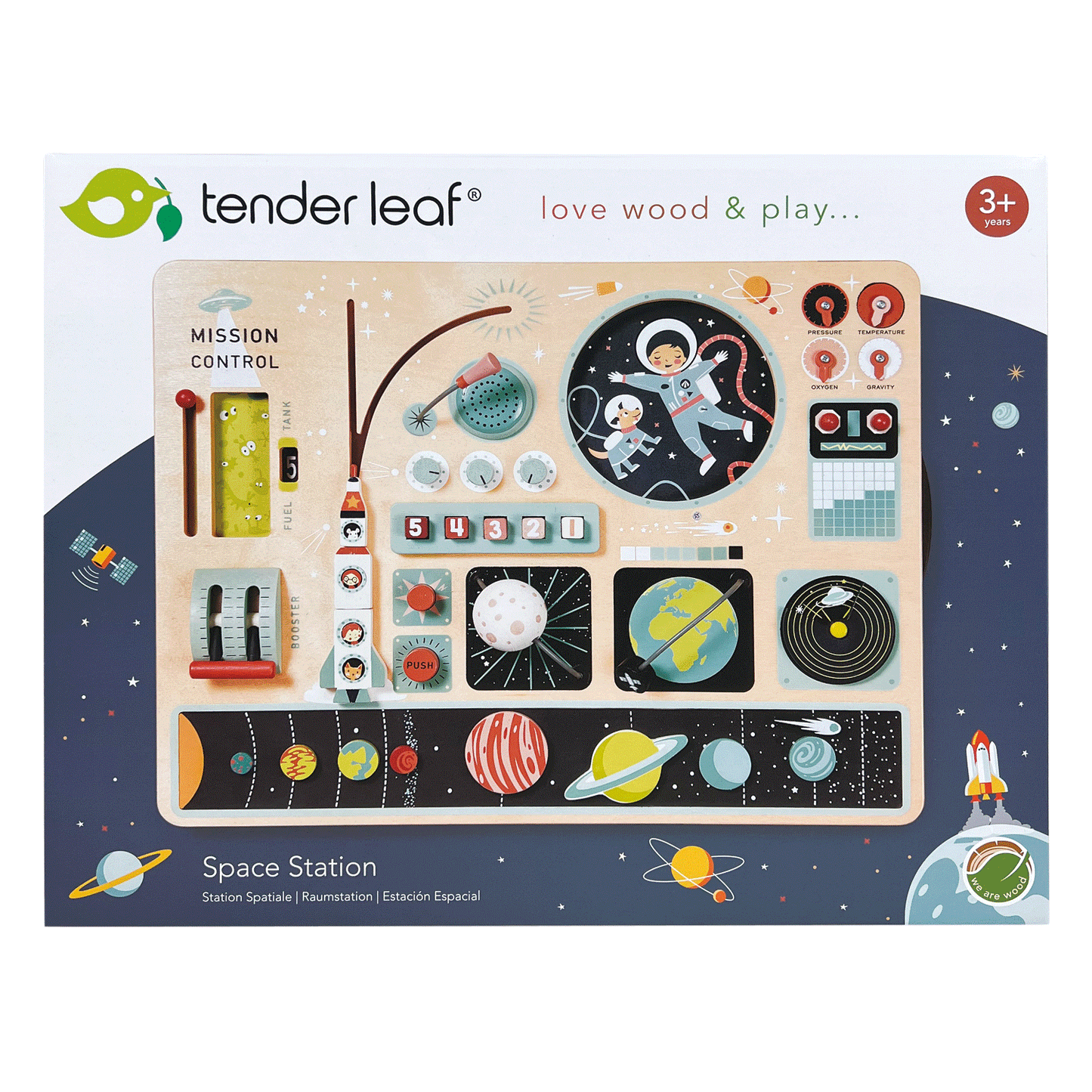Tableau d'activités de la Station spatiale
