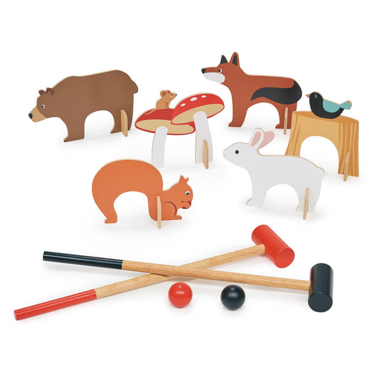 Ensemble de croquet d'intérieur Woodland